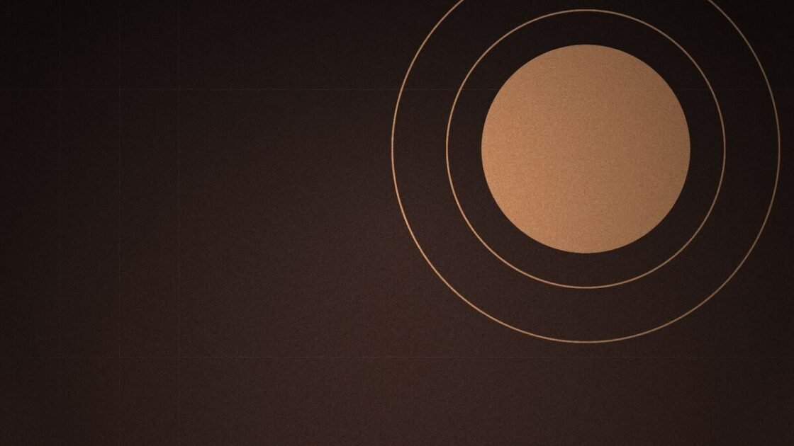 Ilustrasi lingkaran konsentris sebagai gambaran roda