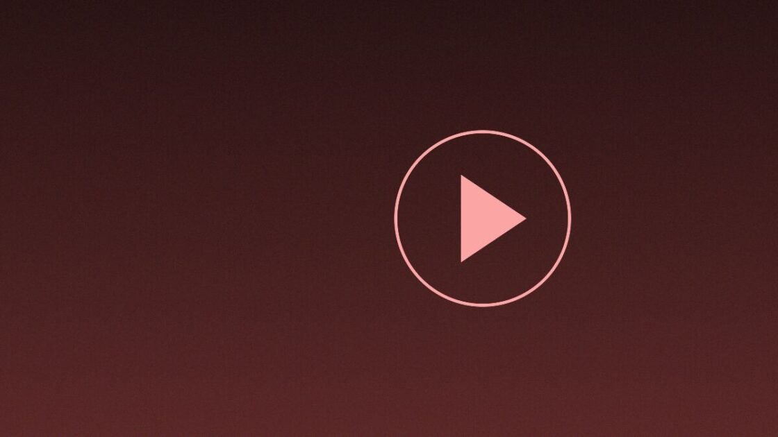Ilustrasi tombol putar untuk video Instagram