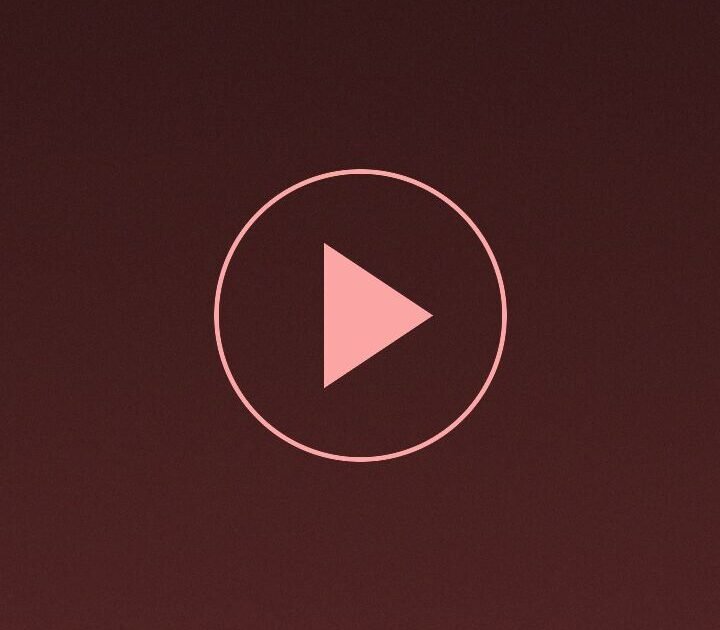 Ilustrasi tombol putar video vertikal
