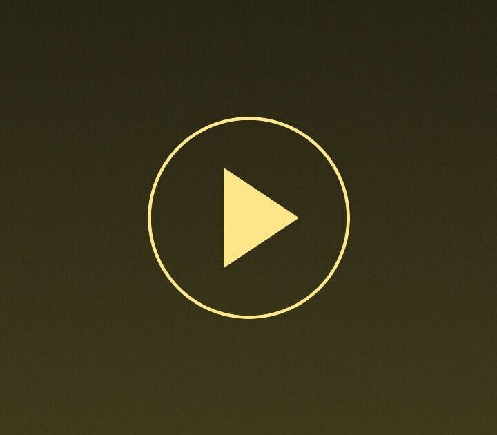 Ilustrasi tombol putar video vertikal